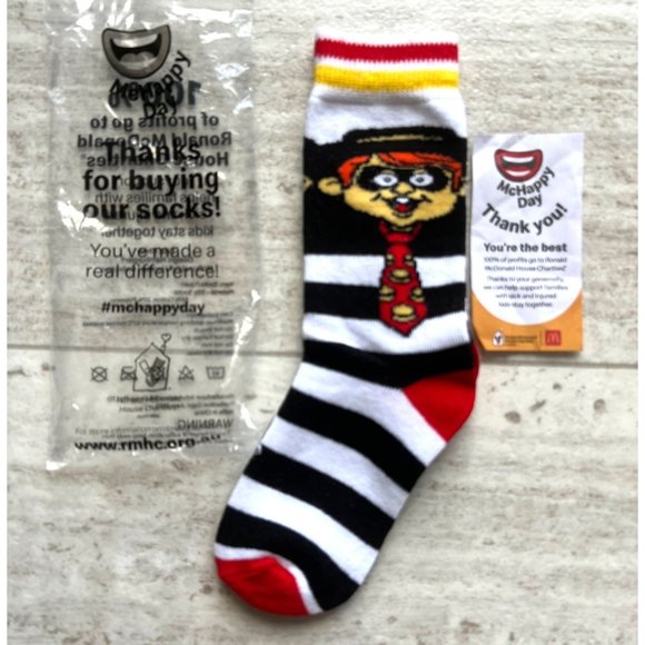 McDonald's Underwear & Socks Rare Htf Mcdonalds Mchappy Childrens